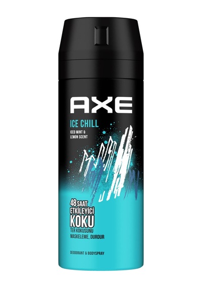 Axe Erkek Deodorant Sprey Ice Chill 150 Ml - 8 Adet Tarı