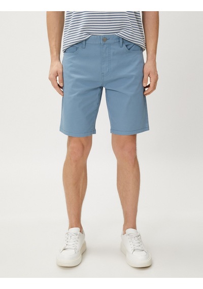 Koton Basic Gabardin Şort Beş Cep Detaylı Düğmeli Pamuklu Mavi 3sam40073hw 3SAM40073HW624 Mavi Koton Basic Gabardin Şort Beş Cep Detaylı Düğmeli Pamuklu Mavi 3sam40073hw 3SAM40073HW624 Mavi
