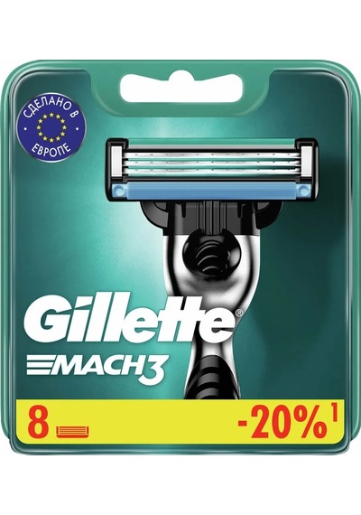 Gillette Mach3 Mak3/gillette Mach3 İçin Özel Tıraş Bıçağı Şarjörleri - 8 Adet 312990333