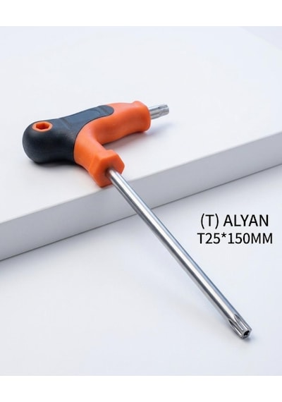 T Saplı Allen Anahtar T 25 150mm