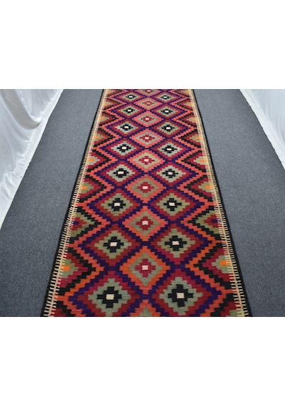 Zehra Abla Halı El Dokuma Enteresan Doğu Anadolu Herki Yolluk Yün Kilim 6314