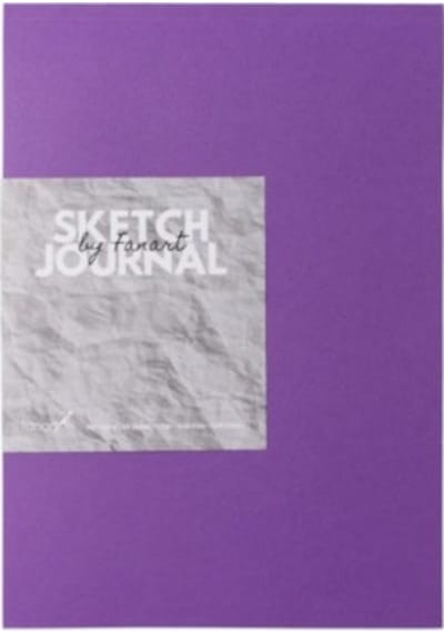 Fanart Academy Sketch Journal 110 Gr 60 Yp A4 Mor 8663