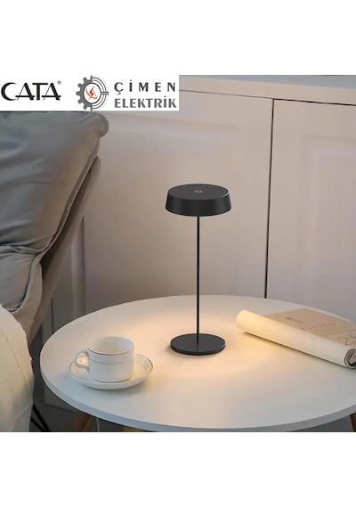 Cata Ct 8450 Dubai Solar Şarjlı Masa Lambası 6400k-3200k-amber