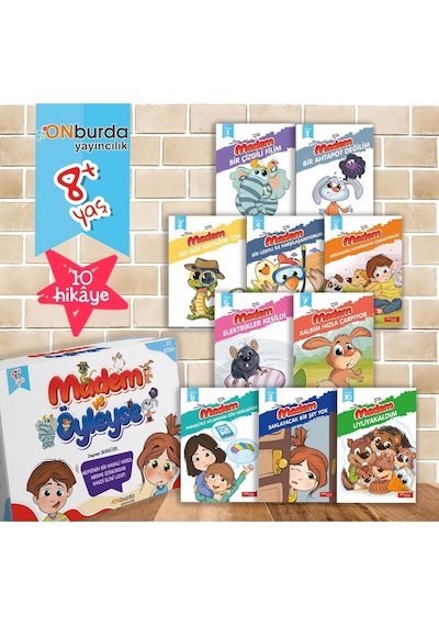Onburda Yayınları 2. Sınıf Madem Ve Öyleyse 8 + Yaş (10Lu Hikaye)