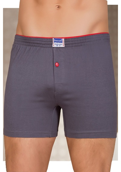 Berrak Erkek Füme Düğmeli Boxer Elf568ber1099
