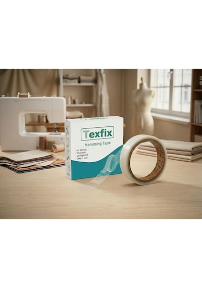 Texfix Tela 50 M / 20 M / 10m - 2 Cm, Ütü Bandı, Amerikan Tela, Şerit Tela,paça Bandı, Oeko-tex Belgeli 20 M - 2 Diğer