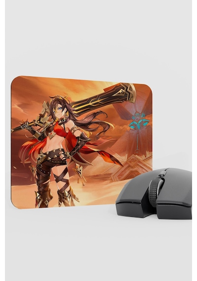Dehya Genshin Impact Anime Gacha V2 - 22x18 Gaming Mouse Pad Fare Altlığı