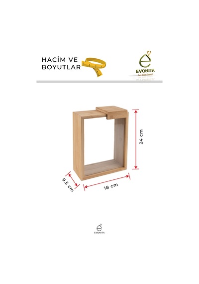 2000 Ml Bambu Kapaklı Erzak Kabı Bakliyat Saklama Kabı Mutfak Organizer Tekli Saklama Kutusu 6 Adet Kahverengi