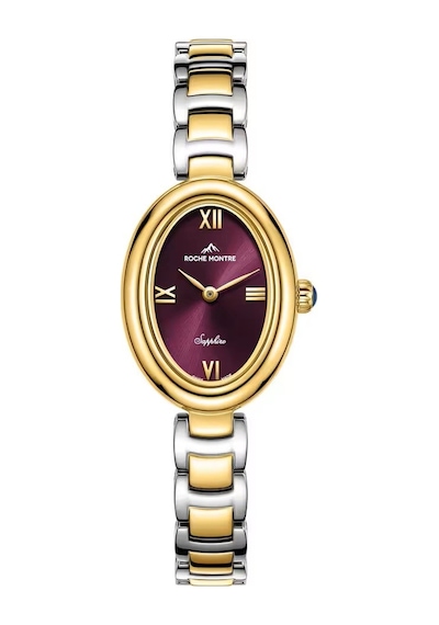 Roche Montre Rml5024-03 Swıss Made Safir Cam Bordo Kadran Altın Kaplama Kadın Kol Saati