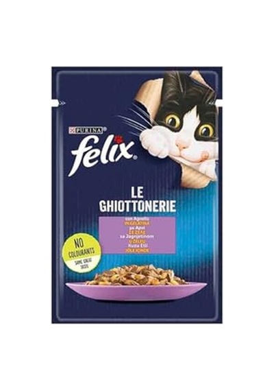Felix Kuzu Etli Kedi Yaş Mama 26 X 80 Gr