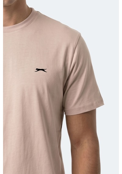Slazenger Rosalva T Erkek Pamuklu Taş Gri Tişört
