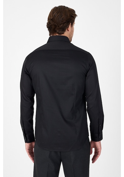 İmza Siyah Uzun Kol Yarım İtalyan Yaka Cepsiz Non Iron Slim Fit Pamuklu Gömlek 1004250267 Siyah İmza Siyah Uzun Kol Yarım İtalyan Yaka Cepsiz Non Iron Slim Fit Pamuklu Gömlek 1004250267 Siyah