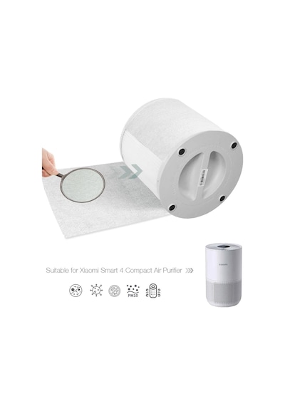 Purmed Xiaomi Air Purifier 4 Compact Uyumlu Toz Tutucu Ön Filtre