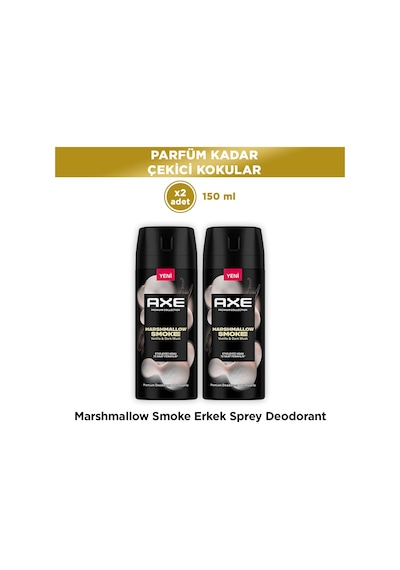 Axe Premium Collection Erkek Deodorant Marshmallow Smoke 150 Ml X2