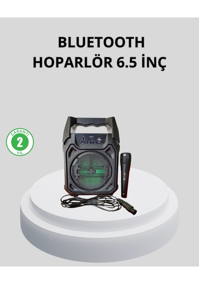 Taşınabilir Bluetooth Hoparlör Fm Radyo, Usb, Sd Kart Tws Özellikli