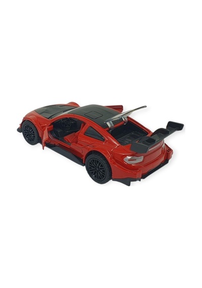 Çek Bırak Metal Arabalar 12 Cm - 3671c - Kırmızı Lisinya Çok Renkli