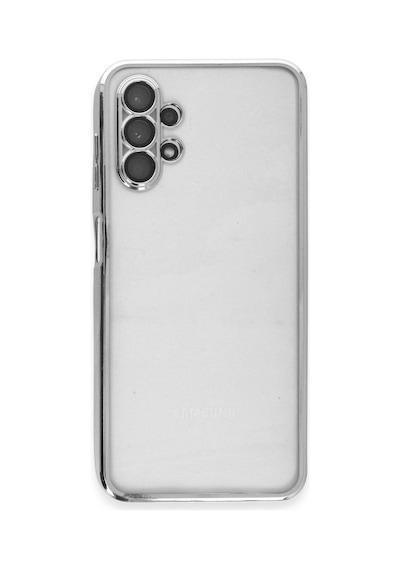 Samsung Galaxy Uyumlu A13 4g Kılıf Razer Lensli Silikon - Gümüş