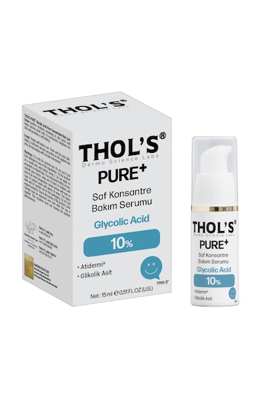 Thol's Pure+ Glycolic Acid Konsantre Bakım Serumu 15 ML