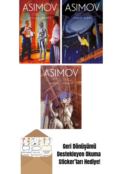 Çıplak Güneş Robot Serisi 2. Kitap + Vakıf İleri Vakıf Serisi 7. Kitap + Vakıf Ve Dünya Vakıf Serisi 5. Kitap