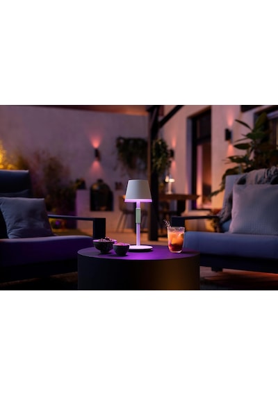 Philips Hue Go Belle Taşınabilir Akıllı Masa Lambası - Beyaz