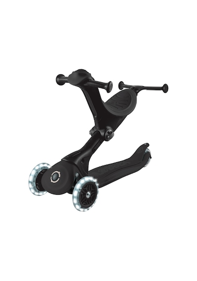 Globber Go Up Deluxe Işıklı Scooter - Siyah siyah