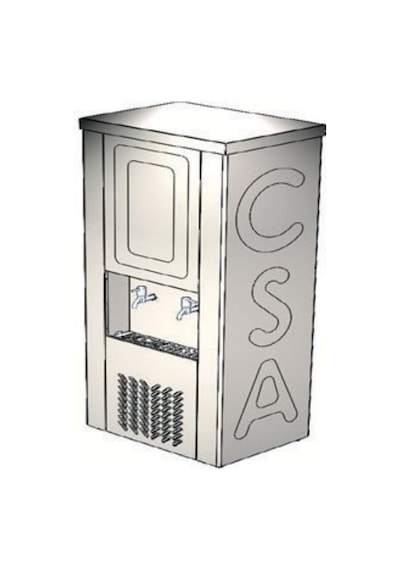 Csa İnox Karacasansu Sebili 220v 80lt Kapasiteli