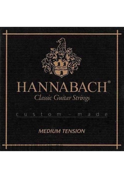 Hannabach 7287Mt Klasik Gitar 3'Lü Bas  Tel Seti