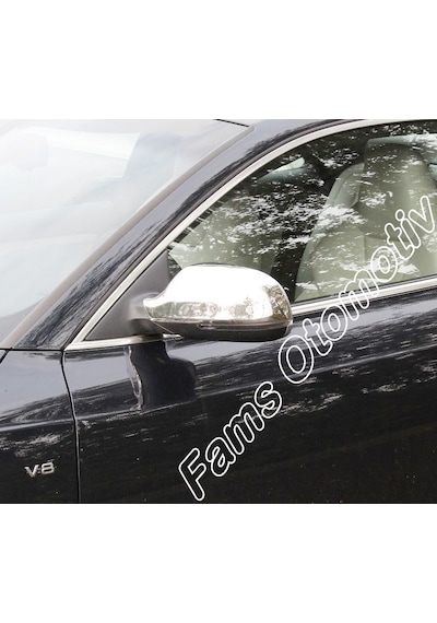 Audi A4 B8 Krom Ayna Kapağı 2 Prç. 2010-2015 P.çelik