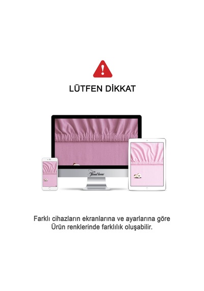 %100 Pamuk Penye Premium Lastikli Çarşaf Tek Kişilik Çift Kişilik Battal Boy Pembe