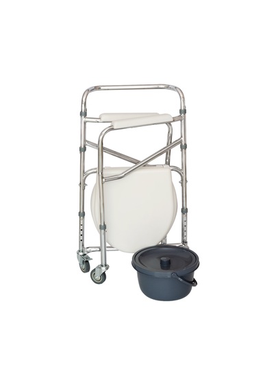 Comfort Plus Dm696 Tekerlekli Kovalı Komot