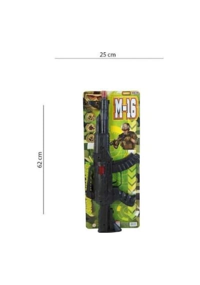 Oyuncak M-16 Taramalı Tüfek Gır Gır Tüfek Oyuncak Taramalı Silah