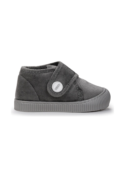 Kiko Kids Petri Günlük Kız Çocuk Ev Okul Kreş Panduf Gri Gri