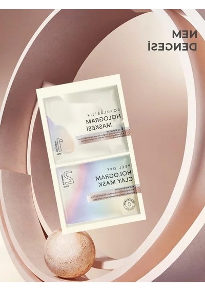 Soyulabilir Hologram Yüz Maskesi - 2x7.5 Ml