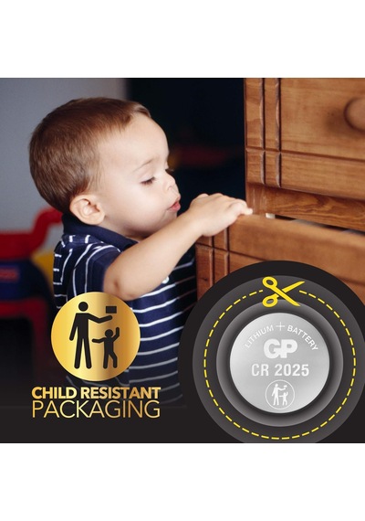 Batteries Cr2025 2025 Boy Lityum Düğme Pil, 3 Volt, 20'li Kart, Gri