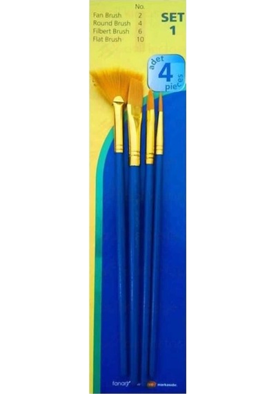 Set1 Fırça Seti 4lü