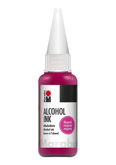 Marabu Alcohol Ink Alkol Bazlı Mürekkep 20 Ml. Magenta