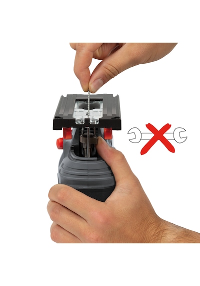 Kraftixx KX-SS 18 Li - Solo, Akülü Dekupaj Testere - 4514025