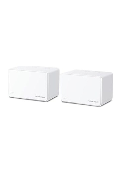 Mercusys Halo H80x 2-pack , Ax3000mbps, Dual-band, Gigabit Portları, 150'ye Kadar Cihaz Bağlanabili