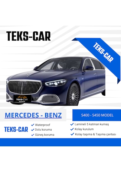 Mercedes S400-s450 Model Güneş&dolu&kar Koruyucu Oto Brandası
