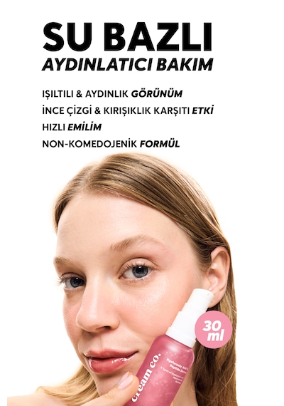 Cream Co. Aydınlatıcı Temizleyici ve Nemlendirici Bakım Seti