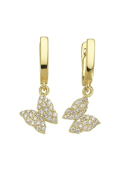 Goldkupe 14 Ayar Taşlı Altın Çocuk Küpe 1,57 Gr-1331