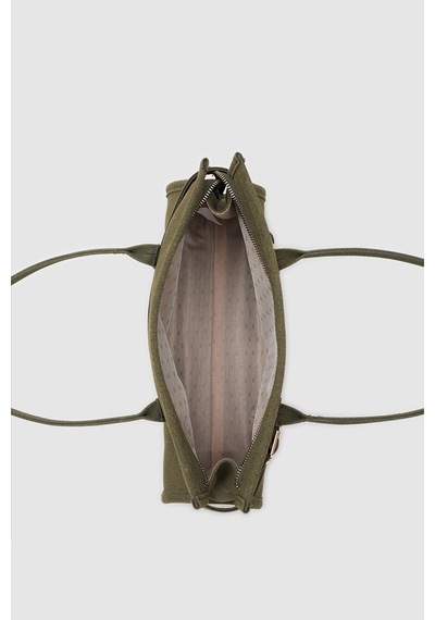 Shule Bags Enyola Vintage Süet Çanta Haki