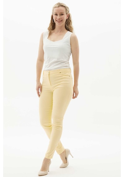 Selen Kadın Pantolon 24ysl5187 Sarı