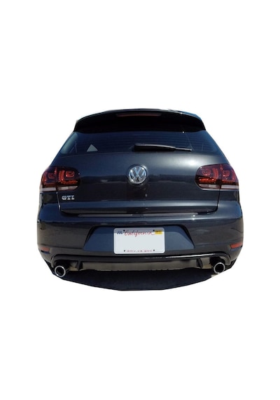 Volkswagen Golf 6 (2009-2012) Gtı Arka Tampon Eki - Difüzör (plas N11.45269