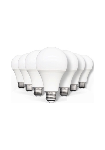 10w Led Ampul Beyaz Işık E27 Duy Uyumlu Tasarruflu Led -ekonomik Tam Watt Uzun Ömür