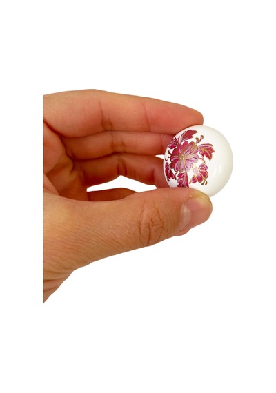 15 Adet Pembe Beyaz Ortanca Çiçek Desenli Polimer Düğme Kulp Mantar Mobilya Mutfak Dolabı Çekmece Kulbu Kulpları Diğer