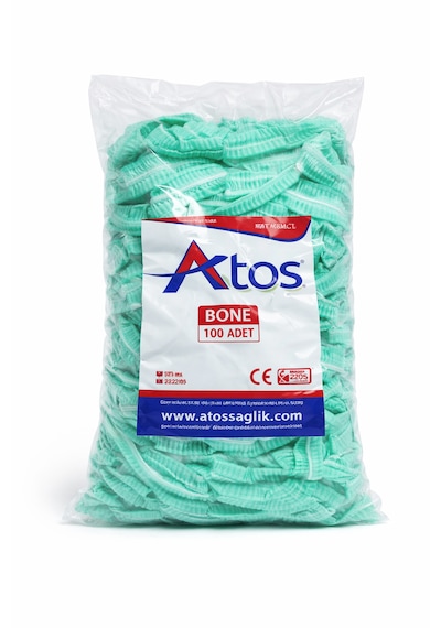Tek Kullanımlık Yeşil Bone