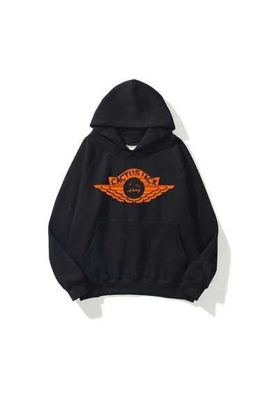 Startmore Unisex Cactus Jack 202 Siyah Sweatshirt Siyah