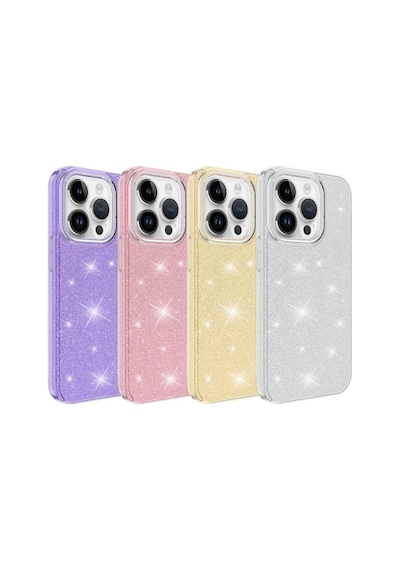 Apple Uyumlu iPhone 14 Pro Max Kilif Zore Shining Silikon 561210798