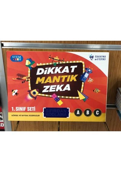 Bal Oyuncak 1.Sınıf Dikkat Mantık ve Zeka Seti + Hikaye